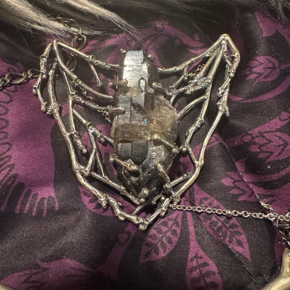 Jamie Spinello twisted vine necklace